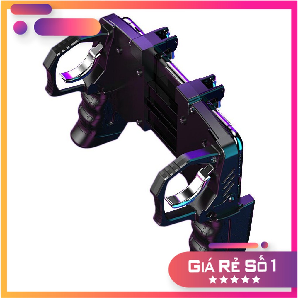 Tay cầm chơi game 4 ngón thiết bị kết nối hỗ trợ PUBG K21 Tay cầm không ồn nút bắn nhanh thượng hạng cho trò chơi PUBG R