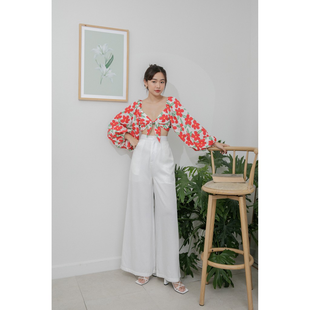 [Mã LT50 giảm 50k đơn 250k] Quần ống suông trắng Goût De Jun WAKIN PANTS