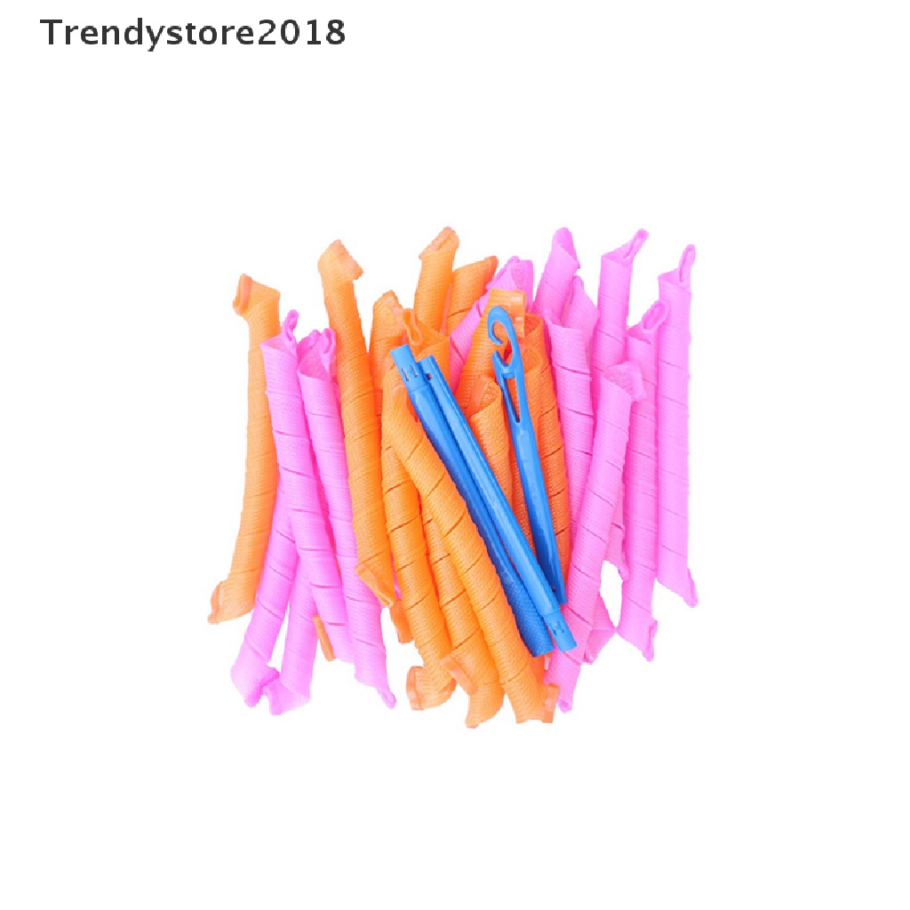 Bộ 10 Dụng Cụ Uốn Tóc 30-65cm 2018 Hình Ốc Sên