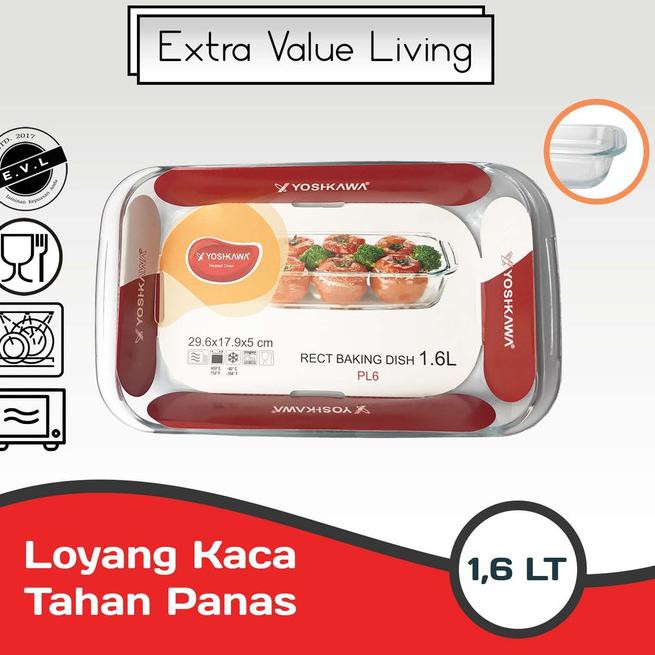 Chảo Thủy Tinh Chịu Nhiệt 1.6 Lt Evl-Pl6 Chất Lượng Cao