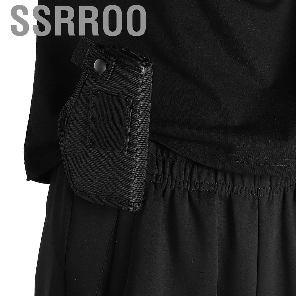 Ssrroo Universal Holster Durable Concealed Carry Black Oxford Cloth Waist Belt