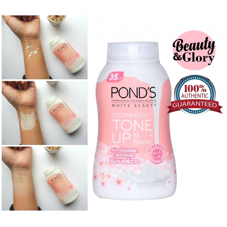 Phấn Phủ Dưỡng Trắng & Makeup 2in1 POND’S White Beauty Tone Up Milk Powder