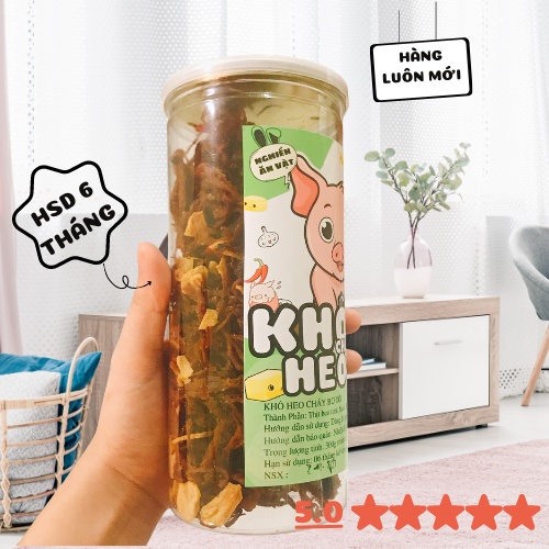 Khô heo, khô lợn cháy bơ tỏi 250g,300g Nghiền ăn vặt Hà Nội, vừa ngon vừa rẻ đảm bảo VSATTP | BigBuy360 - bigbuy360.vn