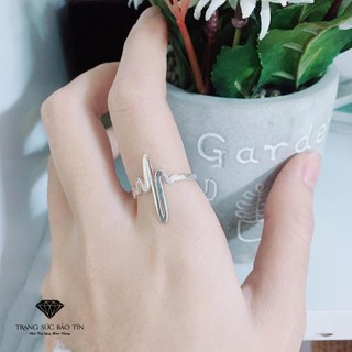 Nhẫn Bạc Nữ Nhịp Tim S925 Bảo Tín
