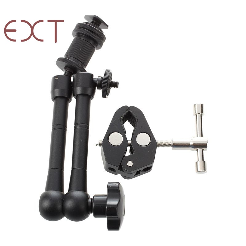 11" Inch Friction Articulating Magic Arm + Super Clamp for DSLR