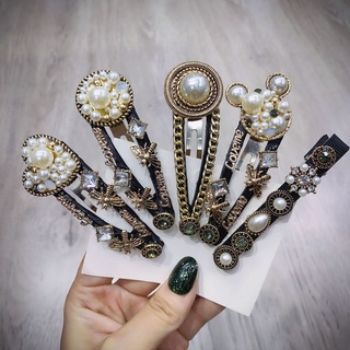 Kẹp tóc đính đá thời trang cho nữ
