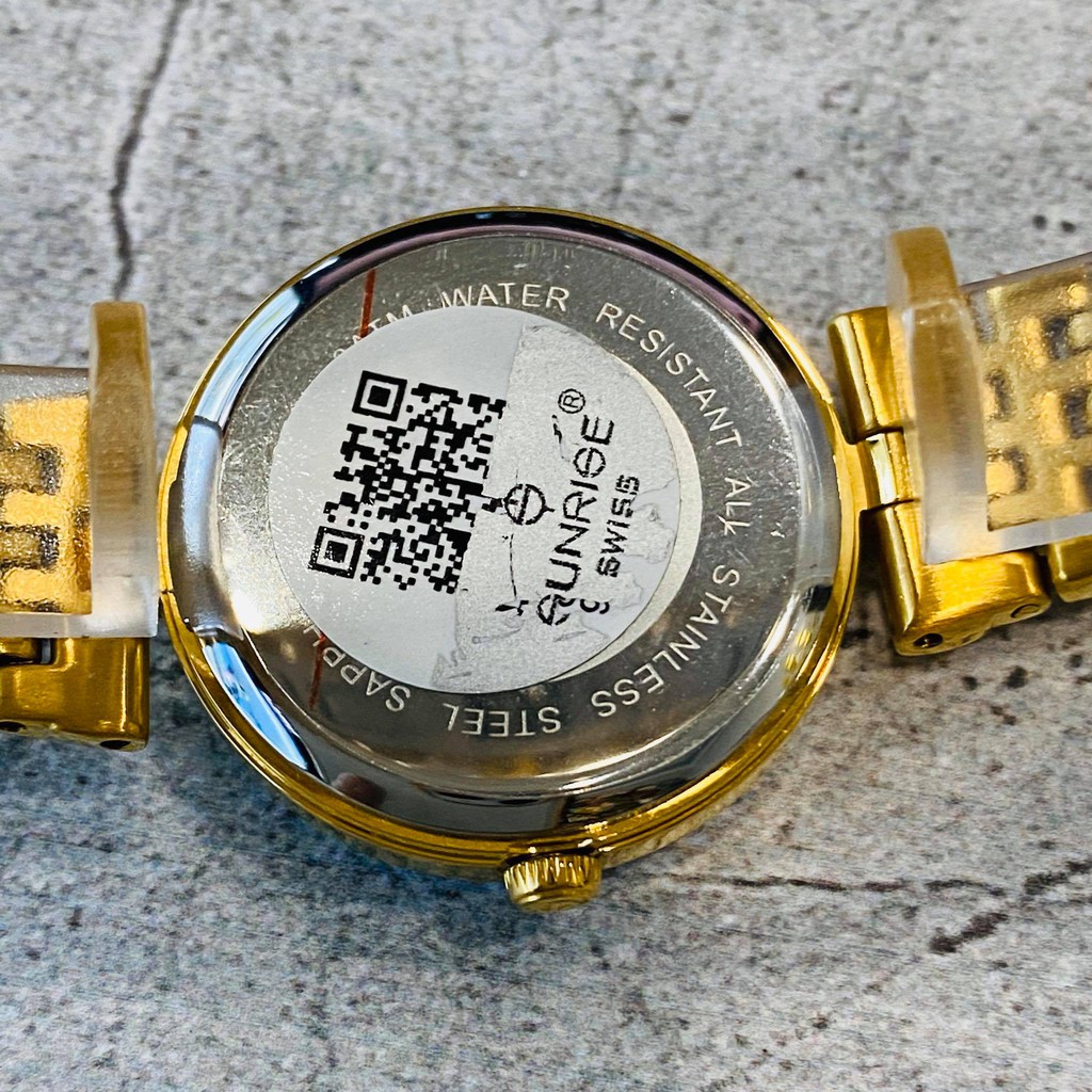 Đồng hồ Sunrise nữ chính hãng Nhật Bản L9967AA.G.XL - kính saphire chống trầy - đá S