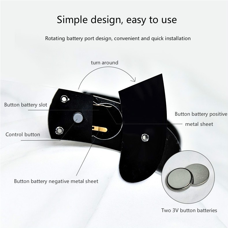 Kính đèn led 3D phát sáng màu sắc RGB