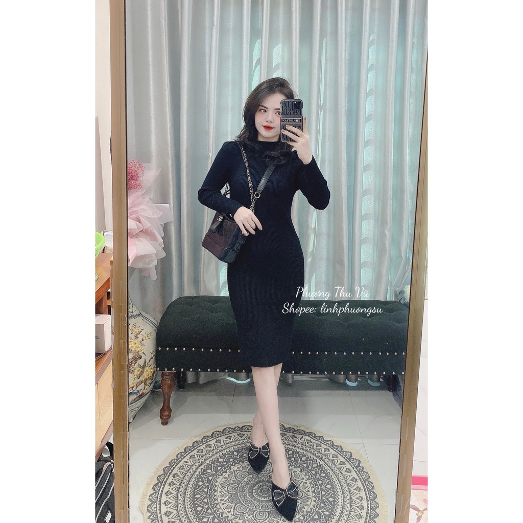 Váy Len Body [HÀNG ĐẸP] Váy Len Body Dáng Dài Nhiều Màu CÓ SẴN - ẢNH THẬT | BigBuy360 - bigbuy360.vn