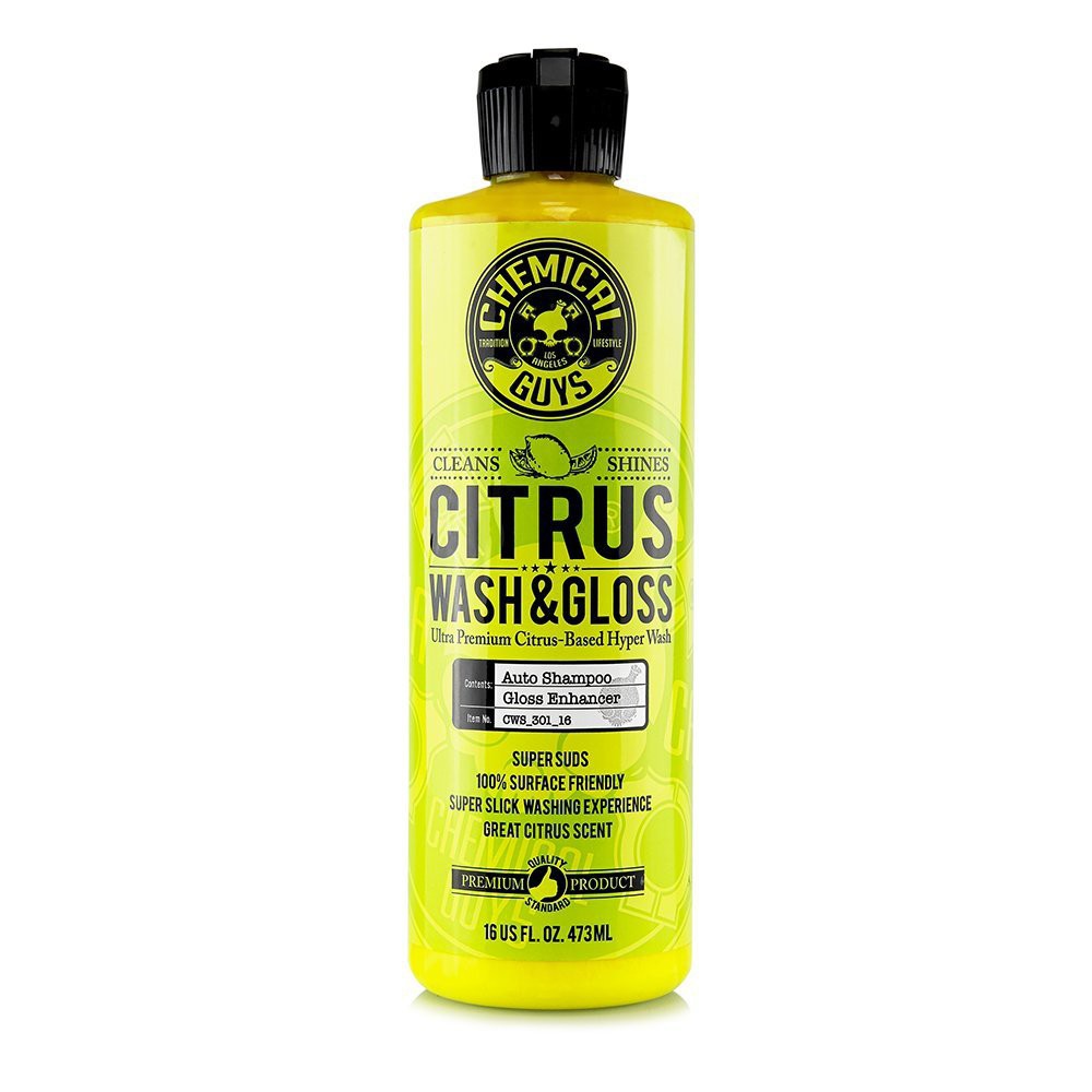 Xà bông rửa xe tăng bóng đậm đặc Chemical Guys Citrus Wash and Gloss 473ml ducthanhauto
