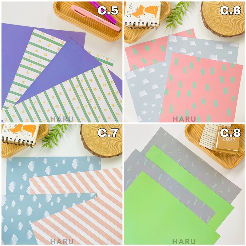 [GIẤY BAO TẬP VỞ / GIẤY GÓI QUÀ] Giấy bao tập vở Wrapping Paper