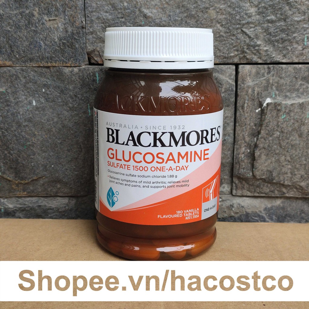 Viên uống Blackmores Glucosamine Sulfate 1500mg One-A-Day 180 viên