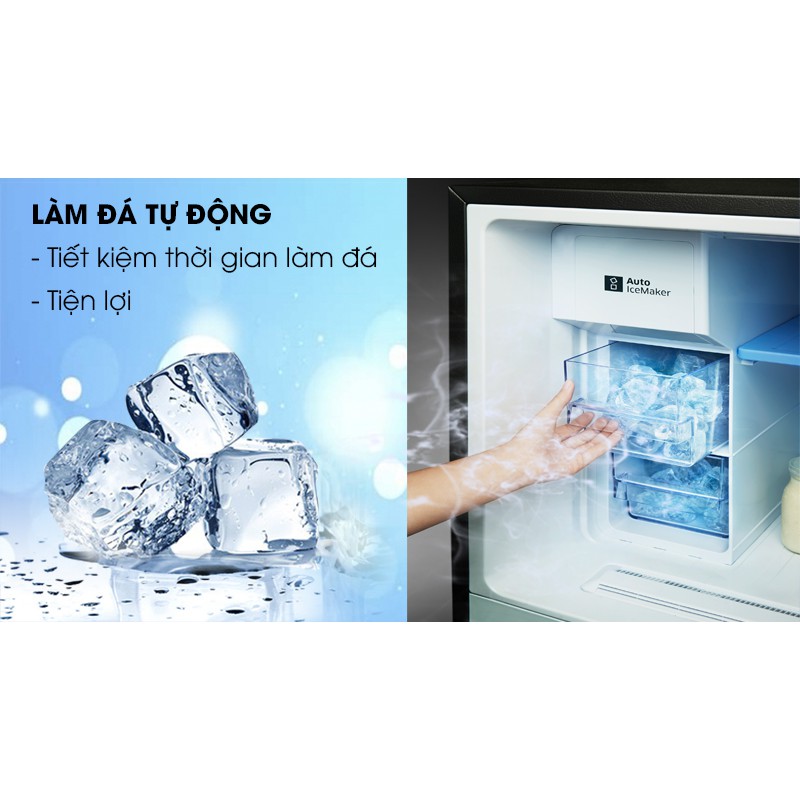 Tủ lạnh Samsung Inverter 380 lít RT38K50822C/SV Mới 2020, Làm lạnh nhanh, Làm đá tự động, giao hàng miễn phí trong TPHCM
