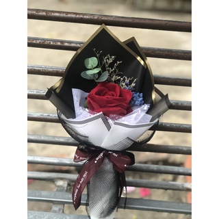 Bó hoa hồng lụa đỏ 1 bông FG271121