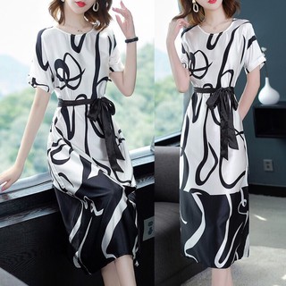 Đầm Suông Cột Eo Sang Đẹp MSNN1358