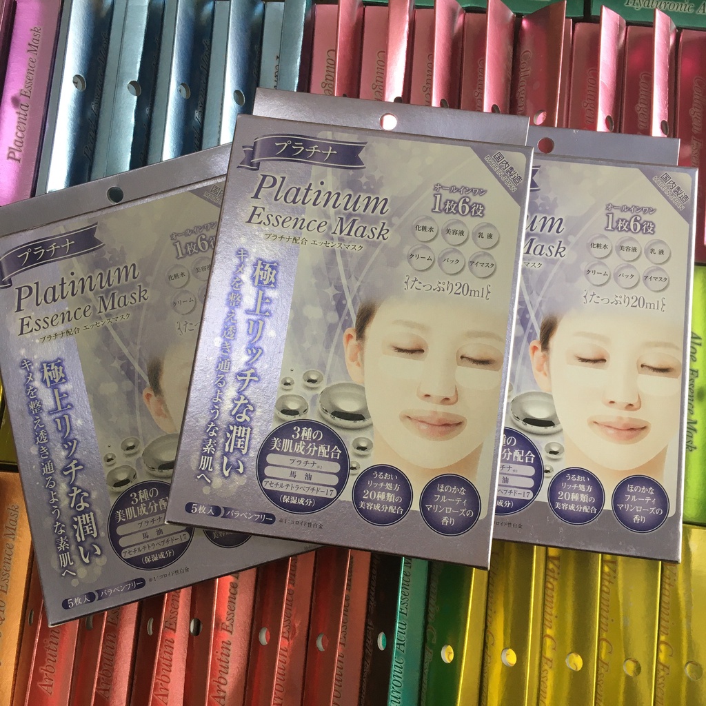 Mặt Nạ Dưỡng Da Chứa Tinh Chất Bạch Kim Platinum Essence Mask Nhật Bản