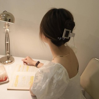 Kẹp Càng Cua Pastel Hình Vuông Hàn Quốc Ulzzang
