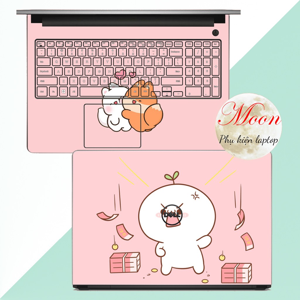 [CUTE 2] Skin Laptop Hình Hoạt Hình   Full Các Dòng Như: Dell, Hp, Acer, Asus, Macbook,...(in hình theo yêu cầu)