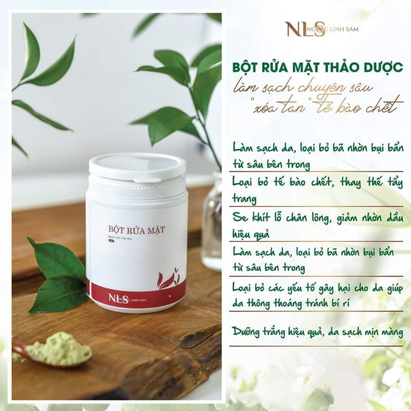 Bột Rửa Mặt Thiên Nhiên NLS