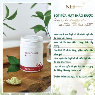 Bột rửa mặt thiên nhiên nls