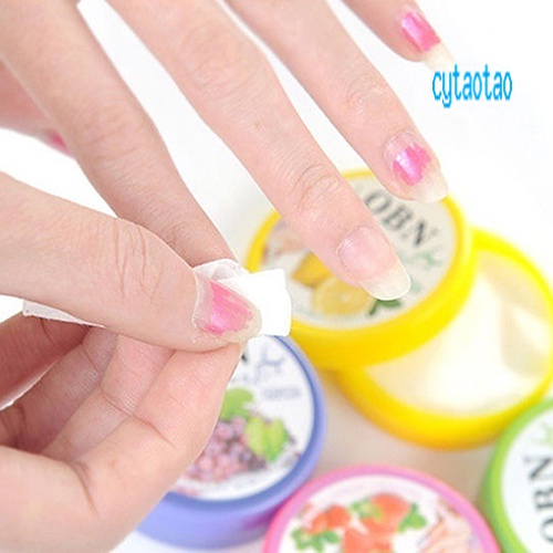 Bộ 32 Khăn Giấy Ướt Tẩy Sơn Móng Tay Mùi Hoa CT-1Box