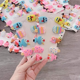 Sét 10 kẹp tóc cho bé