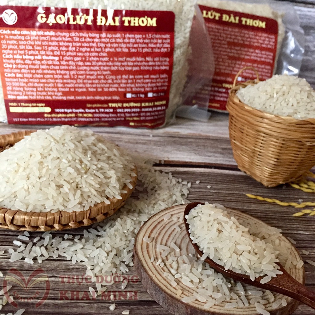 Gạo bán lứt trắng (1kg)