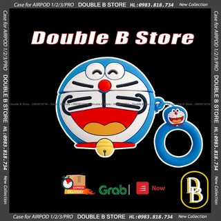 Case Airpods Vỏ Bao Airpods 1/2/3/PRO Doremon - Case Đựng Tai Nghe không dây i11, i12, i13 1008 CADO