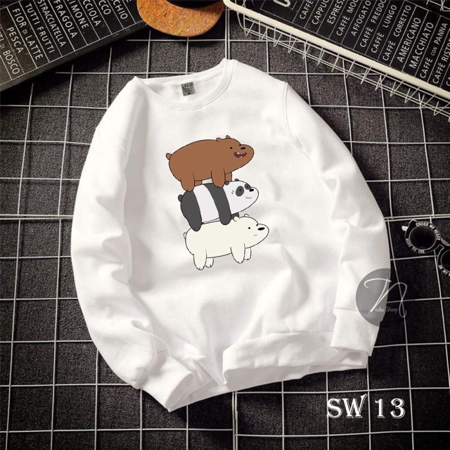 Áo sweater nam nữ đều mặc được 3 gấu có bigszie | BigBuy360 - bigbuy360.vn