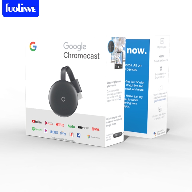 Trình hiển thị phản chiếu màn hình không dây Chromecast Google 2.4G Wifi HDMI