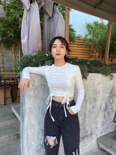 QUẦN BAGGY JEANS RÁCH