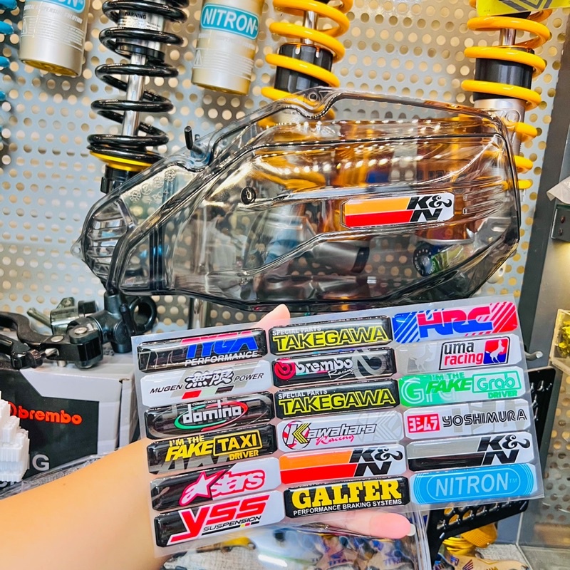 Tem 3D nổi dán ốp pô e cực đẹp ✌🇹🇭