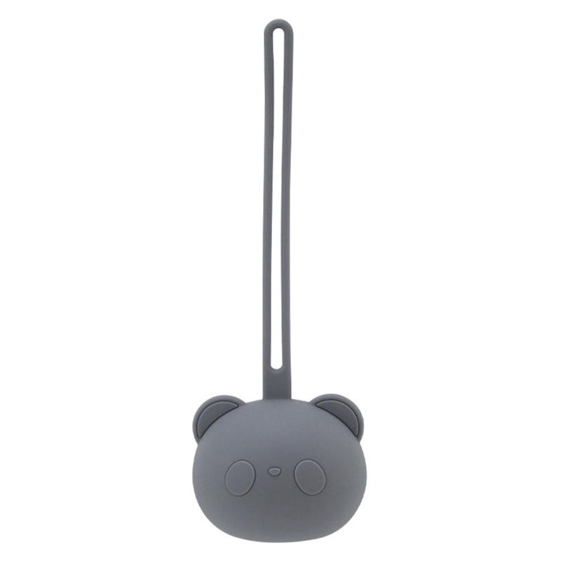Giá Đỡ Núm Ti Giả Bằng Silicon Hình Gấu Trúc Hoạt Hình Chống Bụi Cho Bé Sơ Sinh