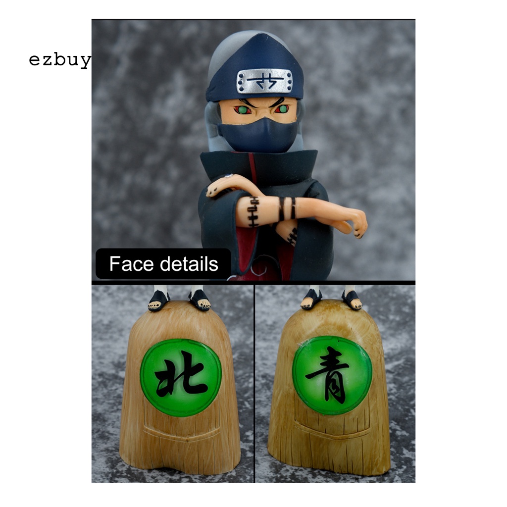 Đồ trang trí Nhân Vật Hoạt Hình Kakuzu Uchiha Obito Hidan Deidara Bằng PVC Để Bàn Trang Trí