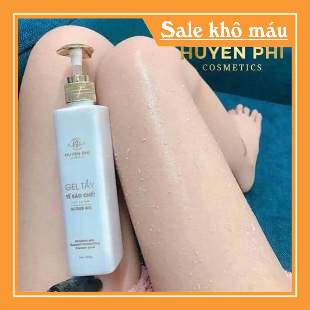 Tẩy da chết Huyền Phi [Hàng Chính Hãng ]Tẩy tế bào chết face, body-làm sáng da mờ thâm- phù hợp mọi loại da