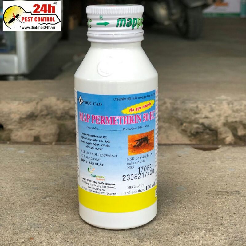 Thuốc phun, xịt muỗi trong nhà 100ml (Bộ y tế cấp phép sử dụng)