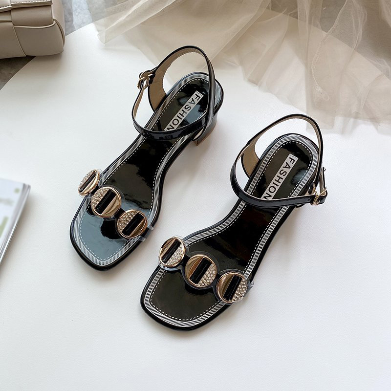 Giày Cao Gót Quai Dây Thời Trang Hàn Quốc Cho Nữ