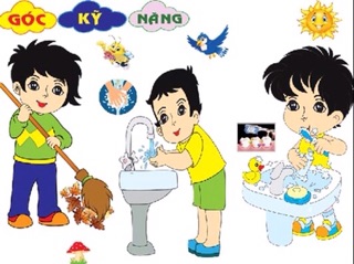 Combo 5 bộ tranh góc mầm non (mẫu mới)