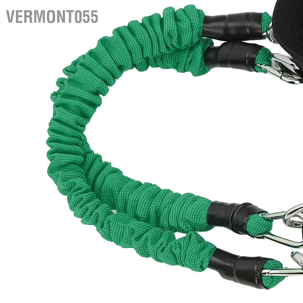 Vermont055 2 cái Dây đeo mắt cá chân thể dục Độ đàn hồi cao Bền bỉ Tăng sức mạnh cơ bắp Cải thiện khả năng nhảy dây cáp