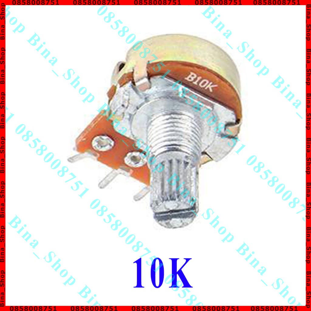 Biến trở đơn WH148 1k 2k 5k 10k 20k 25k 50k 100k 250k 500k 1M Chiết áp Điều chỉnh Volume (Núm nhựa mua riêng)