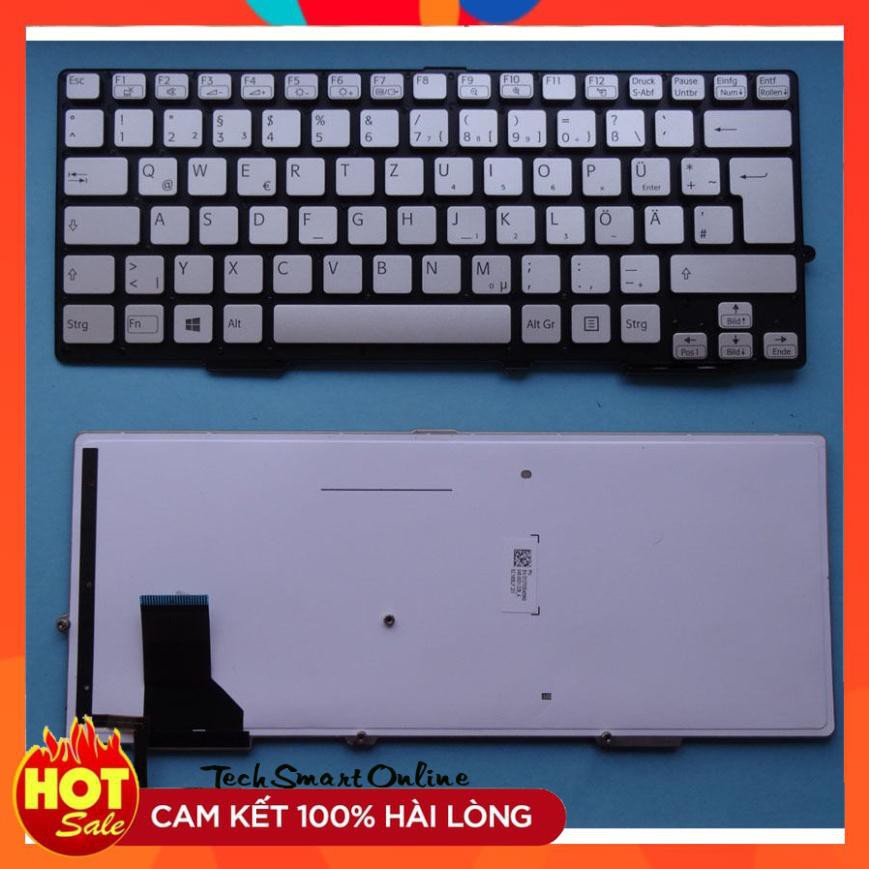 Bàn phím laptop Sony Vaio SVE13 SVE14 – SVE13 TRẮNG ZIN