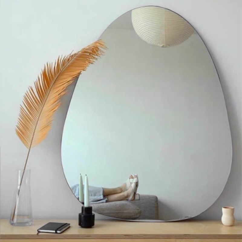 Gương toàn thân decor quả trứng, quả xoài led👄GƯƠNG BỈ👄 Gương treo tường