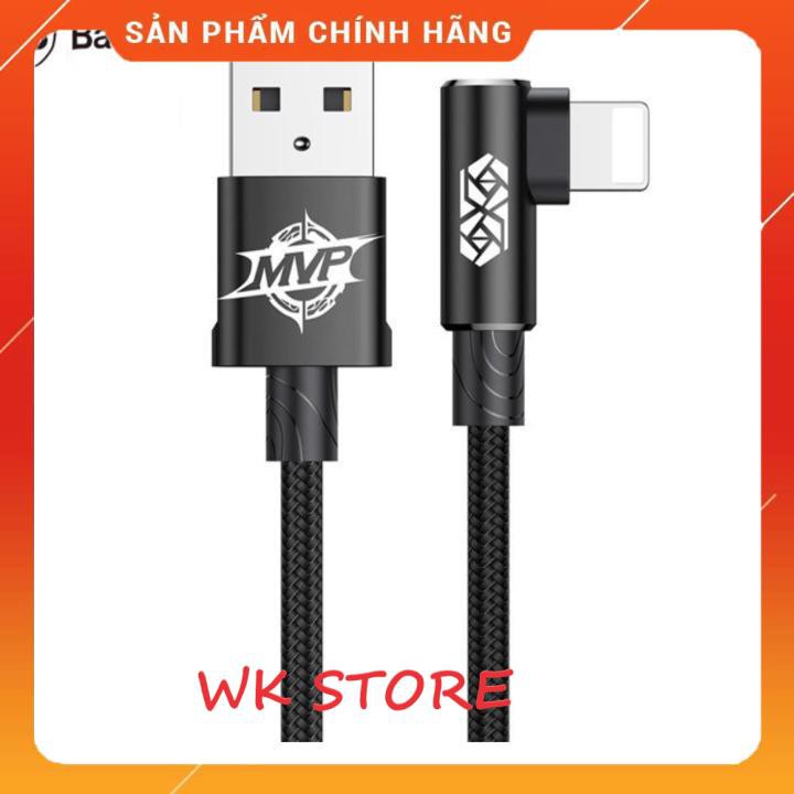 Cáp sạc nhanh cao cấp Baseus mã CALMVP - Dài 1m (iphone,micro,type c),BH 1 năm