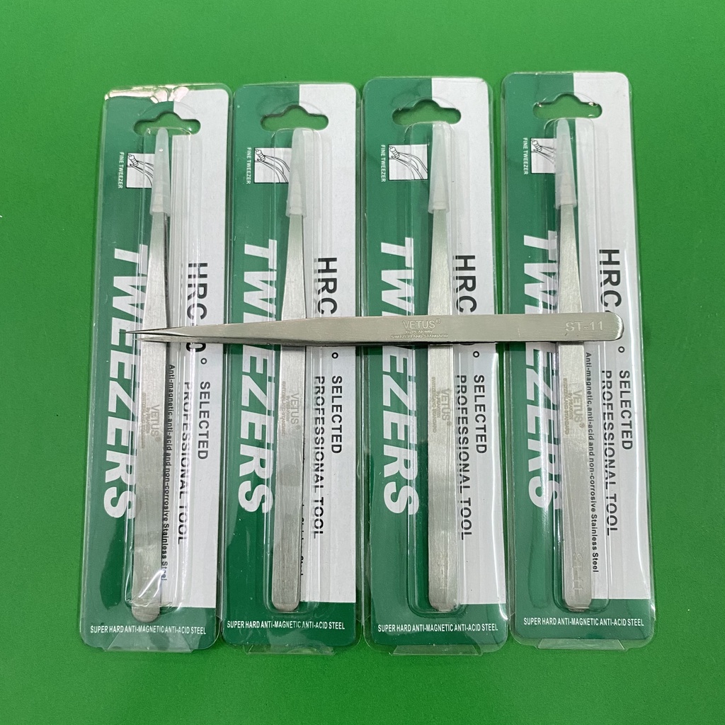 Nhíp Nhặt Lông Yến Dùng Tặng Khách - Nhíp màu bạc ST11
