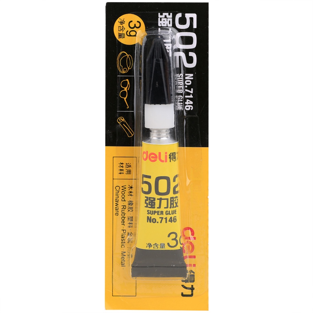 1 Bút Keo 502 Dạng Lỏng Dùng Dán Kim Loại/Kính/Đồ Gỗ/Nhựa C6940