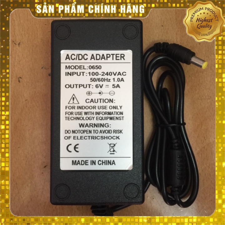 Nguồn Adapter 6V 5A