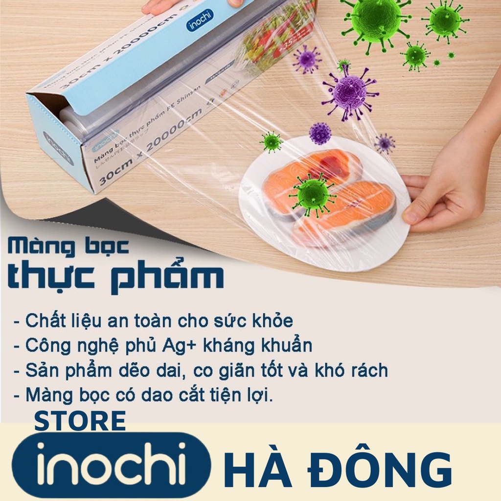 Màng Bọc Thực Phẩm, Màng PE Shinsen INOCHI Bảo Quản Thực Phẩm An Toàn