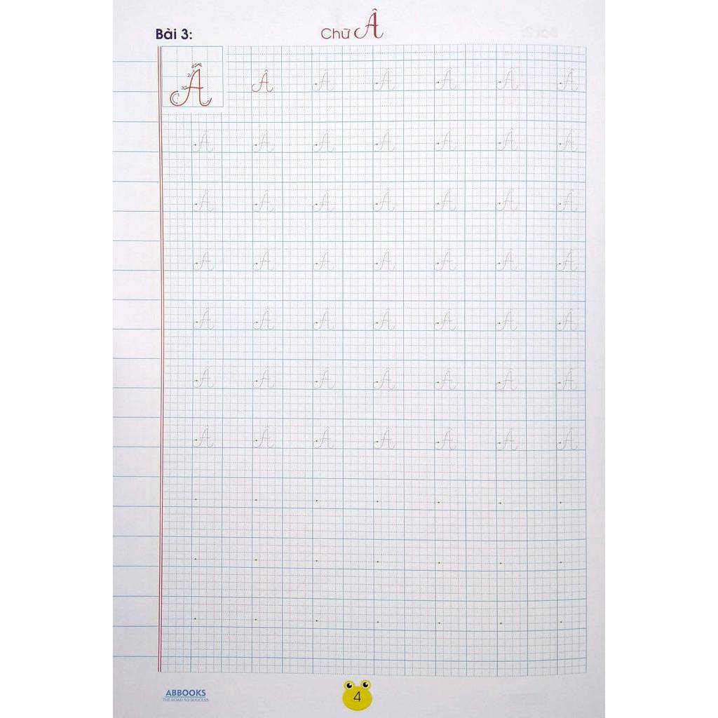 Sách Vở Ô Ly Tập Tô Chữ - Chữ Cái Viết Hoa