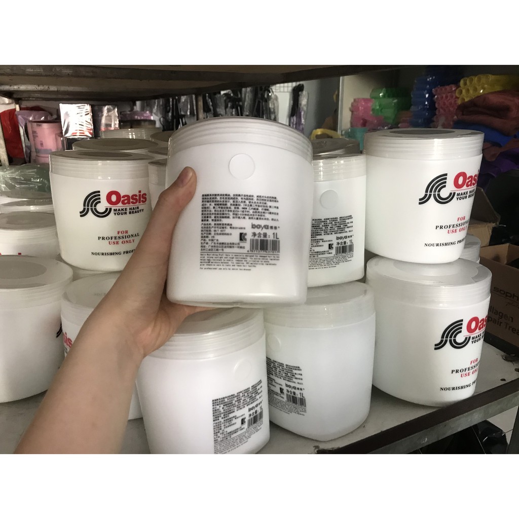 Ủ Tóc Oasis Siêu Mượt 1000ml HÀNG LOẠI 1 | BigBuy360 - bigbuy360.vn