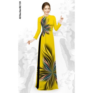 Áo Dài Thiết Kế Siêu Phẩm Lụa Nhật Siêu Đẹp